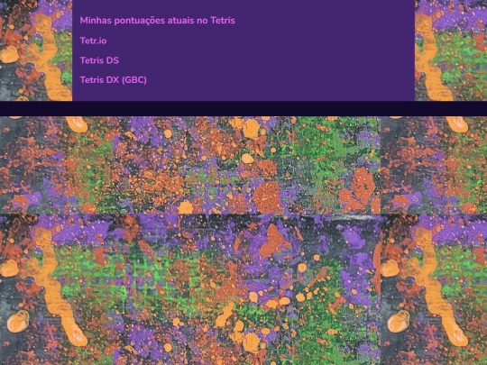Tetris screenshot