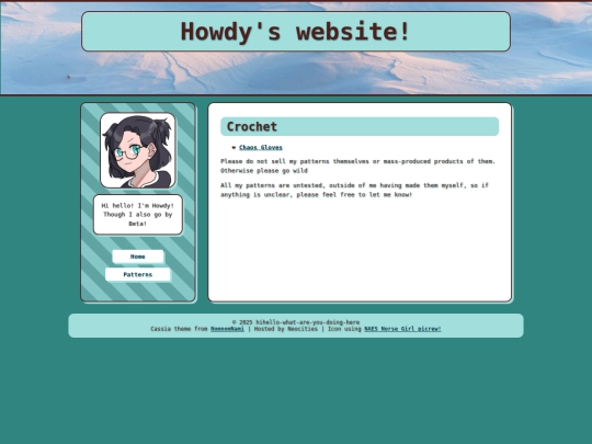 patterns screenshot