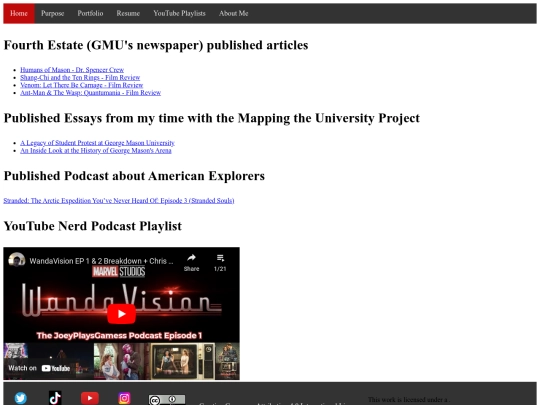 portfolio screenshot