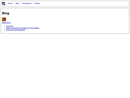 blog screenshot