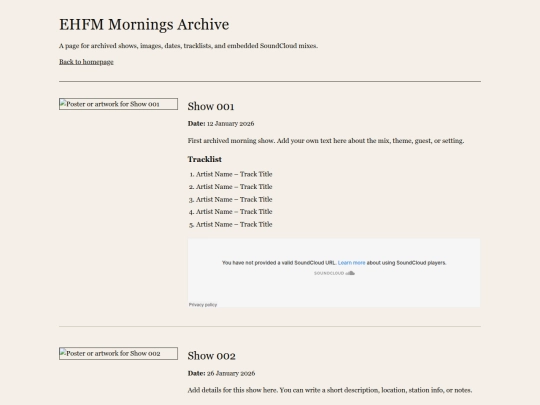 morningsarchive screenshot
