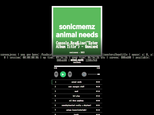 backcatalog/bonus/bonus_albums screenshot