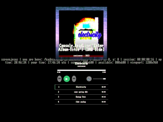 backcatalog/ep/consolereadep screenshot