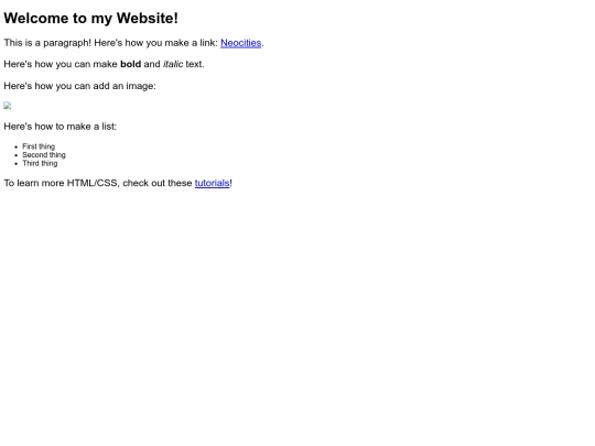 test screenshot