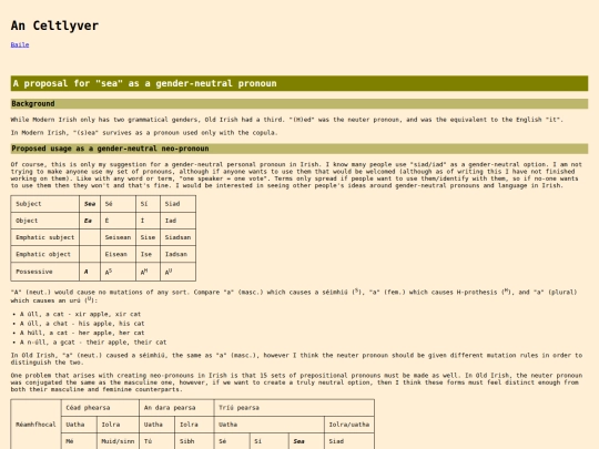 iaith/gaeilge/sea screenshot