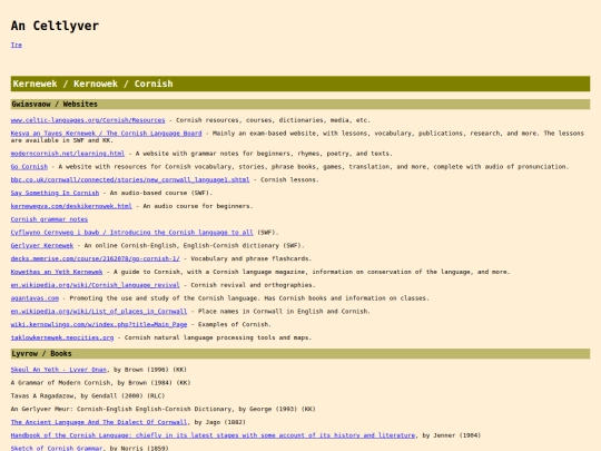 iaith/kernewek screenshot