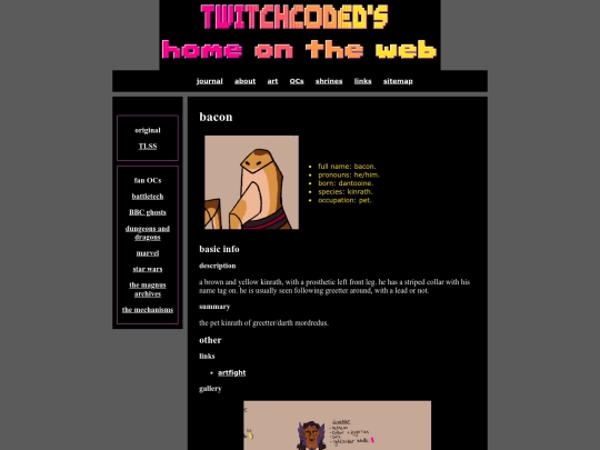 ocs/starwars/bacon screenshot