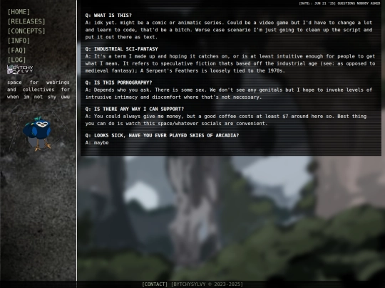 faq screenshot