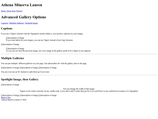 alternateGalleries screenshot