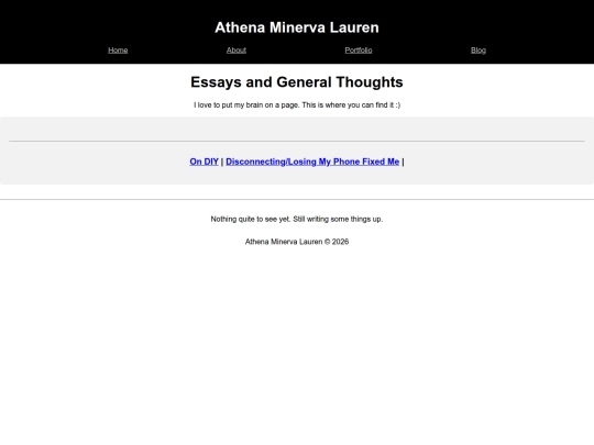 blog screenshot