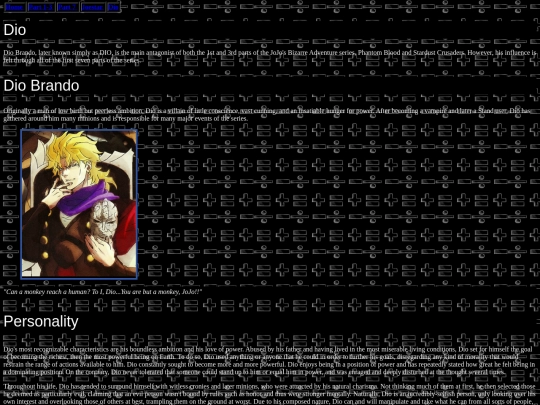 Dio screenshot