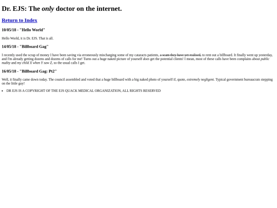 doctor_blog screenshot