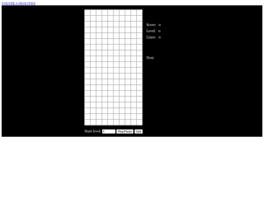 tetris screenshot