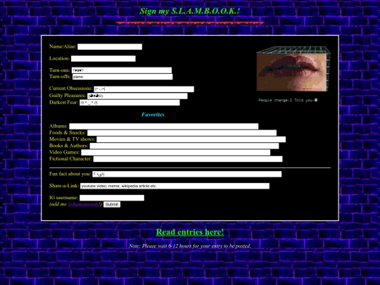 slambook screenshot