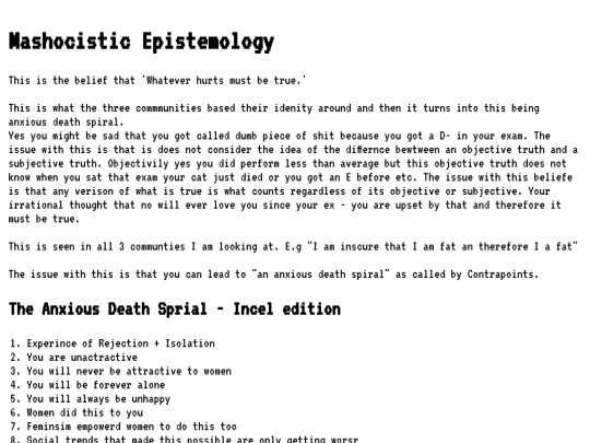Research.html/MasochistEpisemolgy screenshot