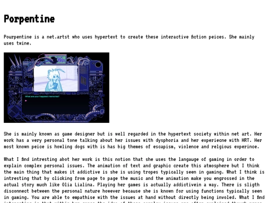 Research.html/pourpentine screenshot