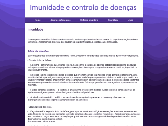 imunidade screenshot