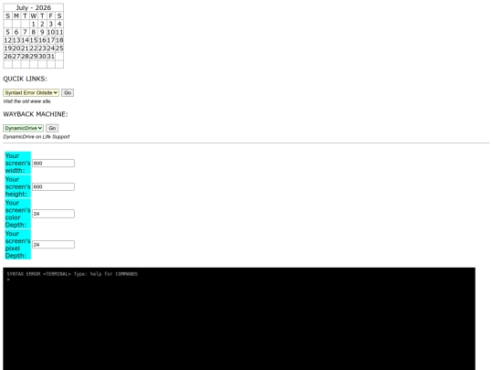 waybackmachine screenshot