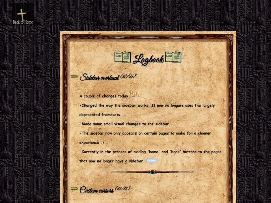 logbook screenshot