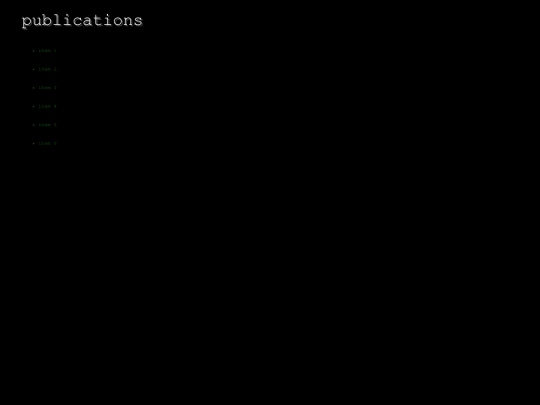 publications screenshot