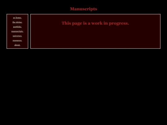 manuscripts screenshot