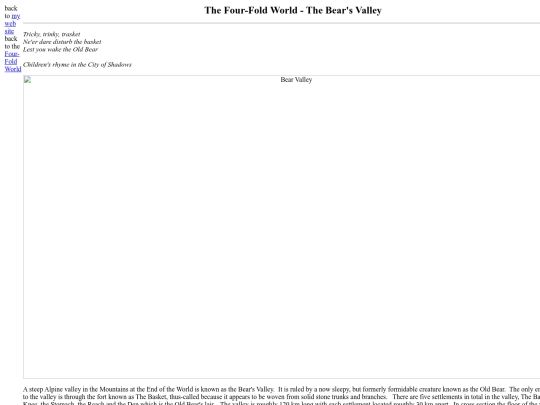 BearsValley screenshot