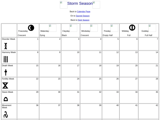 gaming/calendar/storm screenshot