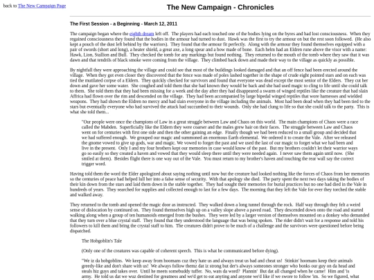 newcampaign/chronicles screenshot