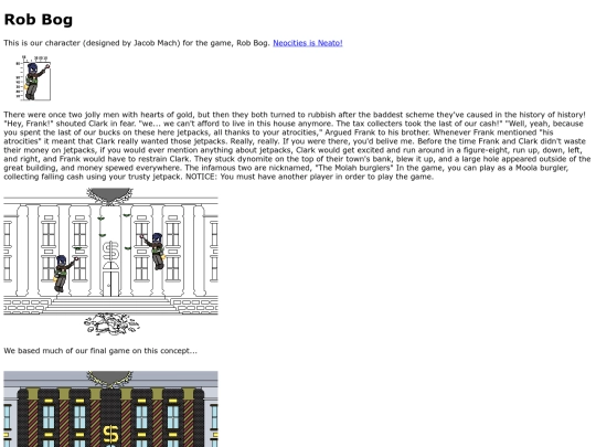 robbog_webpage screenshot
