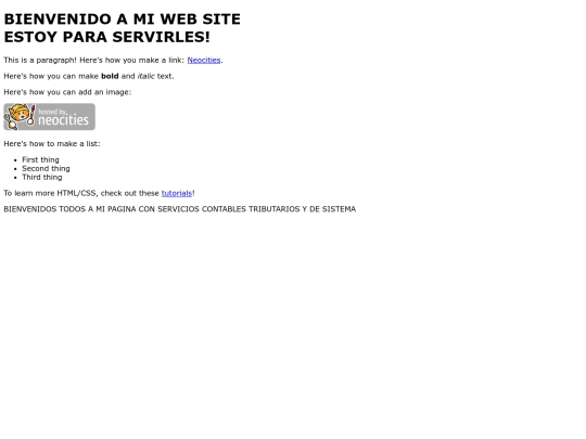 index screenshot