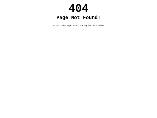 not_found screenshot