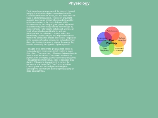 physiology screenshot