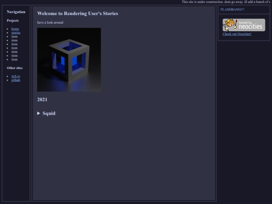 stories screenshot