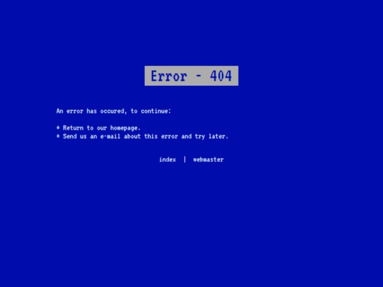 not_found screenshot