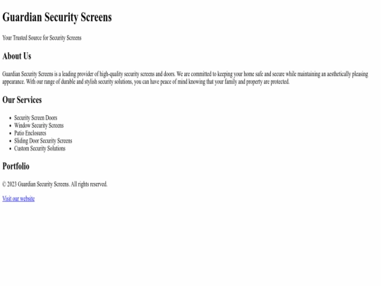 index screenshot