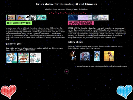 cyclic/relationshipshrine screenshot