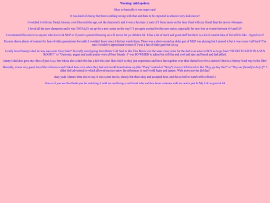 shrines/ponyponypony/misc/newgenerationreview screenshot