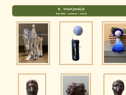 Sculptures screenshot
