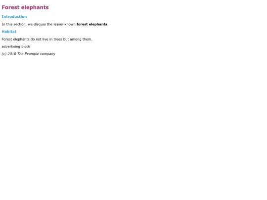index screenshot