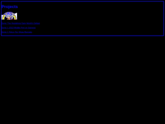 projects screenshot