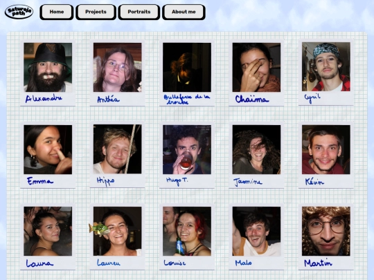 portraits screenshot