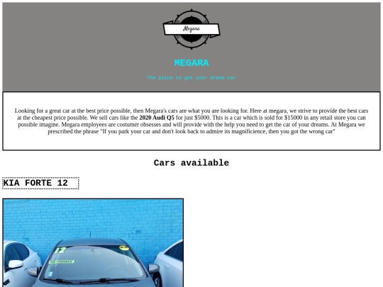 Carsale screenshot