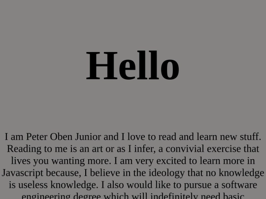 JS-project1 screenshot