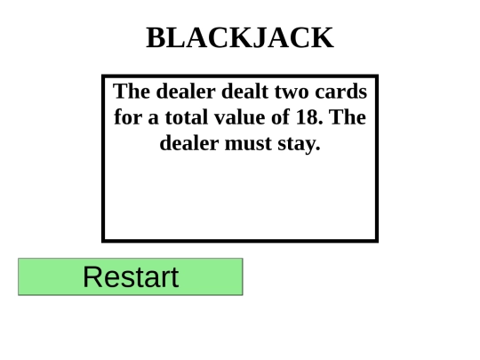newBlackjack screenshot