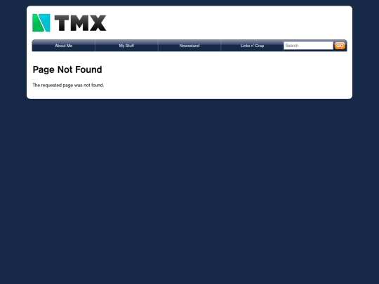 not_found screenshot
