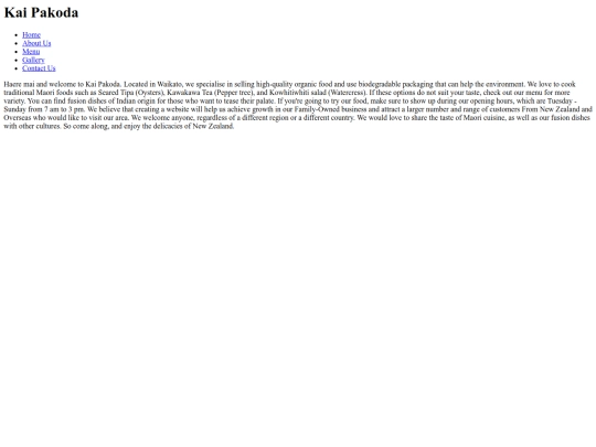 Kai Pakoda/About Us/AboutUs screenshot