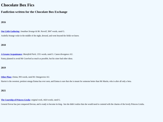 chocolatebox screenshot