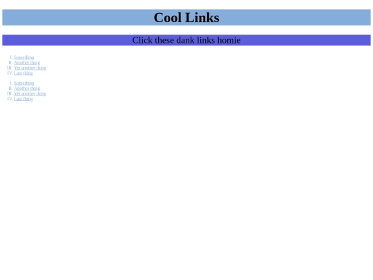 week12/linksPart2 screenshot