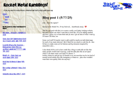 blog screenshot