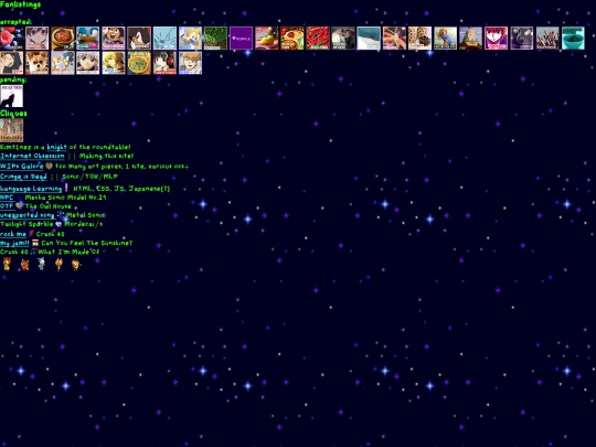 links/fanlistings screenshot